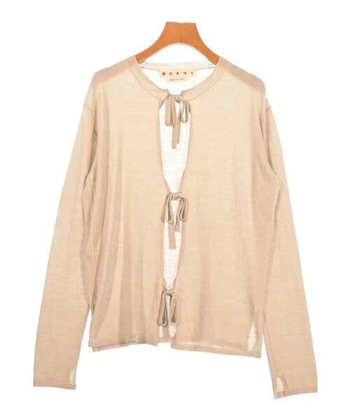 MARNI マルニカーディガン レディース 40(M位) ベージュ【中古】【古着】|RAGTAG(ブランド古着のラグタグ)