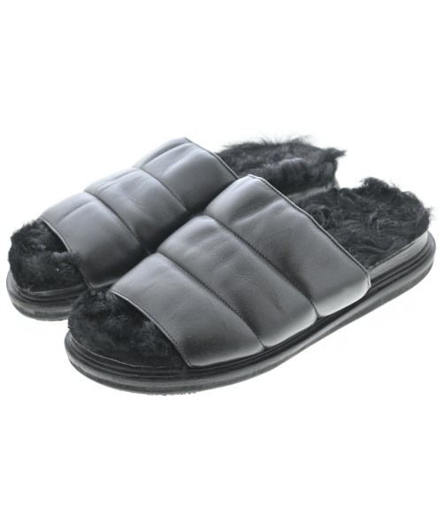 MARNI マルニ サンダル レディース -(23.5cm位) 黒 【中古】【古着】