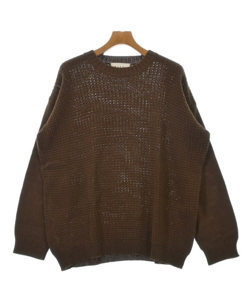 MARNI マルニ ニット・セーター メンズ 50(XL位) 茶系 【中古】【古着】