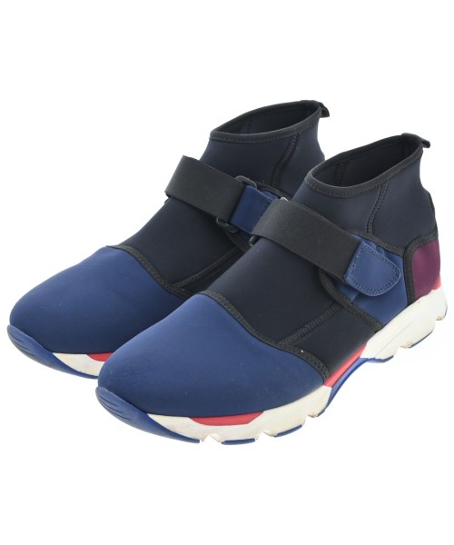MARNI マルニ スニーカー メンズ -(27cm位) 黒x紺 【中古】【古着】
