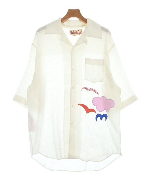MARNI マルニ カジュアルシャツ メンズ 50(XL位) 白等 【中古】【古着】