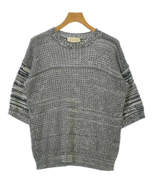MARNI マルニ ニット・セーター メンズ 44(S位) 黒x白(ミックス) 【中古】【古着】 17,920円