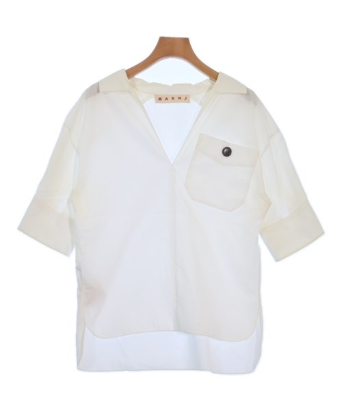 MARNI マルニ カジュアルシャツ レディース 38(S位) 白 【中古】【古着】