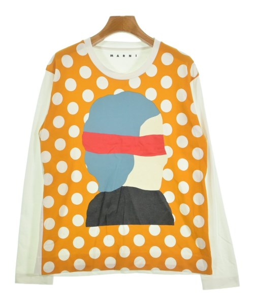 MARNI マルニ Tシャツ・カットソー レディース 42(M位) 白x黄等 【中古】【古着】