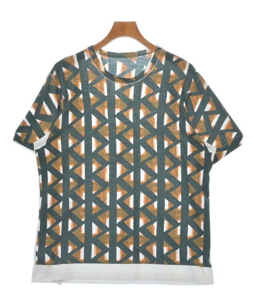MARNI マルニプルオーバー・カットソー メンズ 52(XXL位) 白xオレンジ色x深緑等(照合のしるし)【中古】【古着】