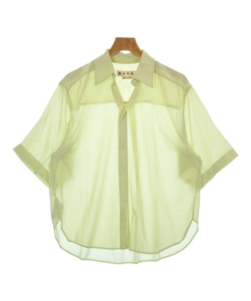 MARNI マルニ カジュアルシャツ メンズ 46(M位) 黄緑 【中古】【古着】