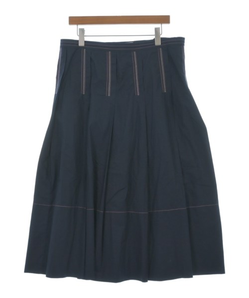 MARNI マルニ ロング・マキシ丈スカート レディース 44(L位) 紺 【中古】【古着】