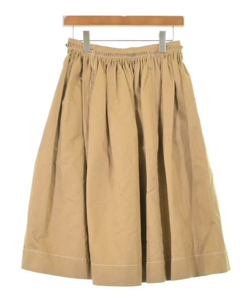 MARNI マルニひざ丈スコート レディース 38(S位) ベージュ【中古】【古着】