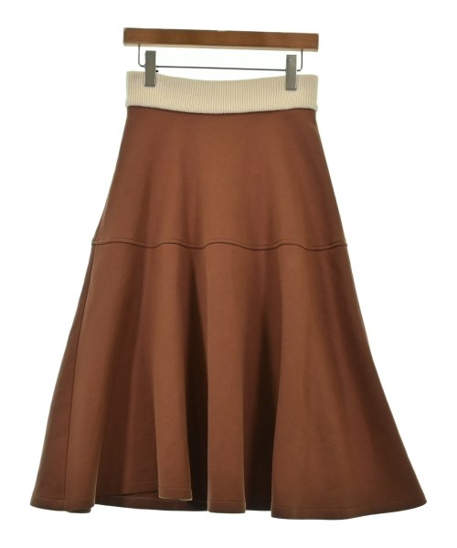 MARNI マルニ ロング・マキシ丈スカート レディース 38(S位) 茶 【中古】【古着】