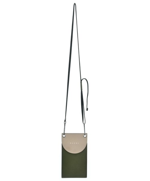 MARNI マルニ御徒面子（余分の物） レディース - カーキxベージュx紺【中古】【古着】