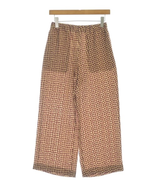 MARNI マルニ パンツ（その他） レディース 38(S位) ベージュx赤(総柄) 【中古】【古着】