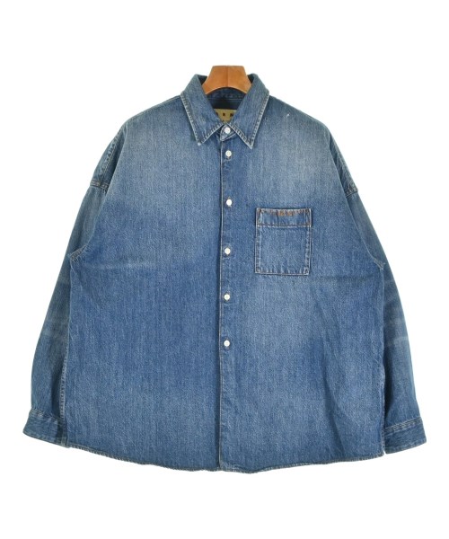 MARNI マルニカジュアルシャツ メンズ 46(M位) 青(デニム)【中古】【古着】