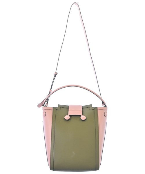 MARNI マルニショルダーバッグ レディース - サクラ色xカーキ【中古】【古着】
