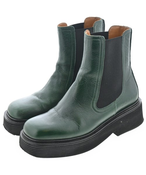 MARNI マルニブーツ レディース EU37(23.5珊位) 緑【中古】【古着】