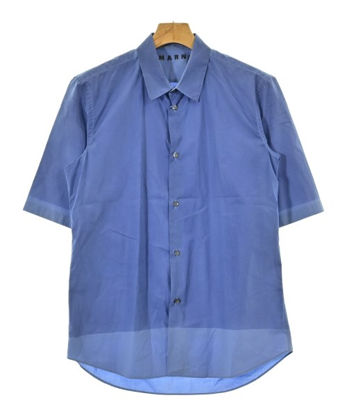 MARNI マルニカジュアルシャツ メンズ 48(L位) 青【中古】【古着】