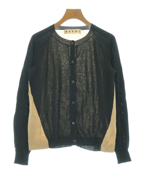 MARNI マルニカーディガン レディース 40(M位) ベージュx黒【中古】【古着】｜RAGTAG（ブランド古着のラグタグ）