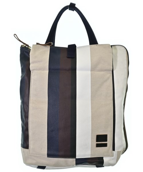 MARNI マルニバックパック・リュック メンズ - ベージュx白x紺等【中古】【古着】｜RAGTAG（ブランド古着のラグタグ）