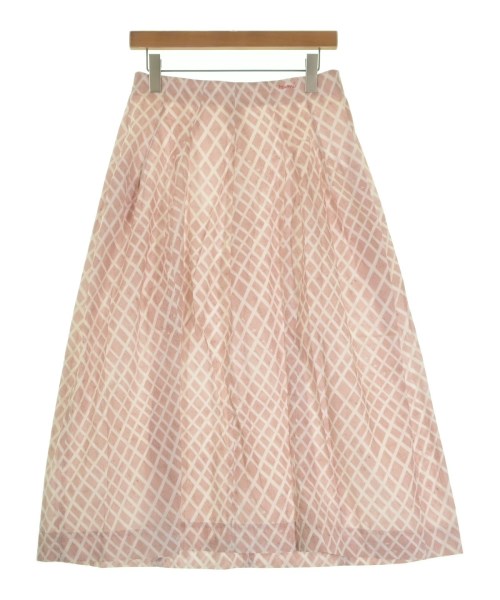 MARNI マルニロング・マキシ丈スカート レディース 42(M位) ピンクx白(チェック)【中古】【古着】|RAGTAG(ブランド古着のラグタグ)