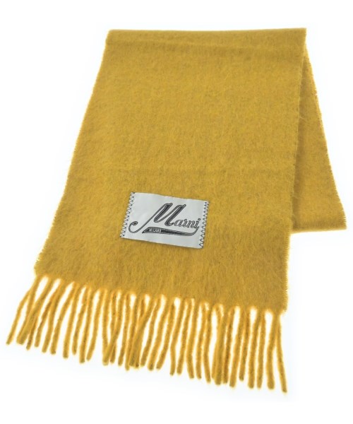 MARNI マルニマフラー メンズ - 黄【中古】【古着】