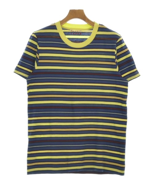MARNI マルニ Tシャツ・カットソー メンズ 48(L位) 紺x黄x赤等 【中古】【古着】