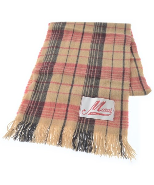 MARNI マルニ袈裟 レディース UNI ベージュx赤x黒(照合のしるし)【中古】【古着】