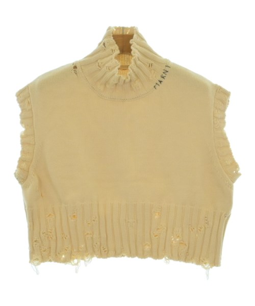 MARNI マルニ ベスト/ノースリーブ レディース 36(XS位) 黄 【中古】【古着】
