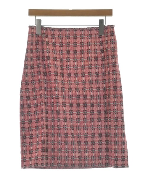 MARNI マルニ ひざ丈スカート レディース 40(M位) 赤x白x黒(チェック) 【中古】【古着】