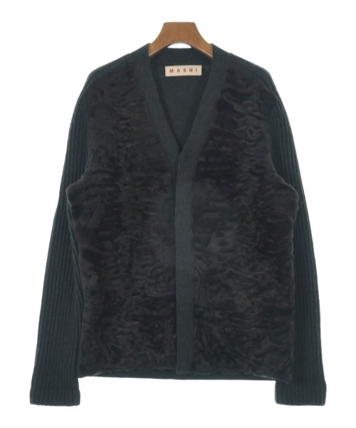 MARNI マルニジレー レディース 44(L位) 濃灰色薄墨色x茶【中古】【古着】