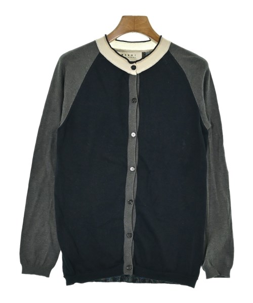 MARNI マルニ カーディガン レディース 38(M位) 紺xグレー 【中古】【古着】