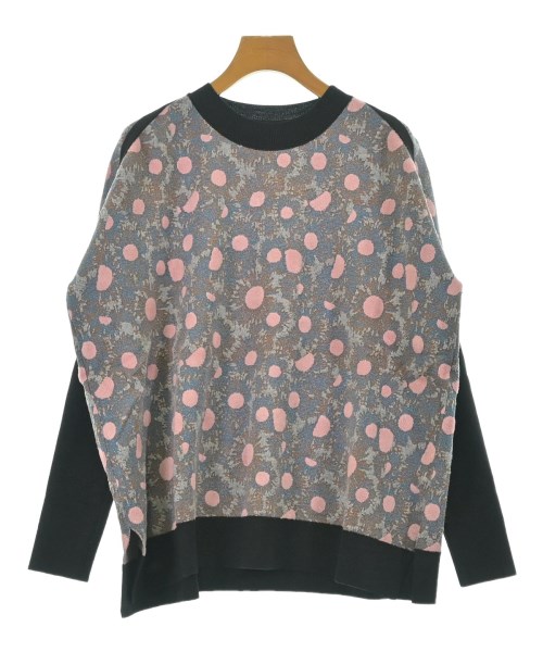 MARNI マルニ ニット・セーター レディース 40(M位) 青x茶xピンク等 【中古】【古着】