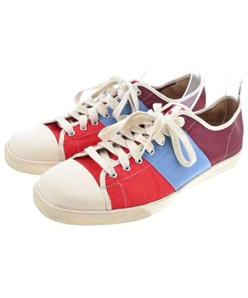 MARNI マルニスニーカー メンズ EU42(27糎位) 赤x水色x白【中古】【古着】