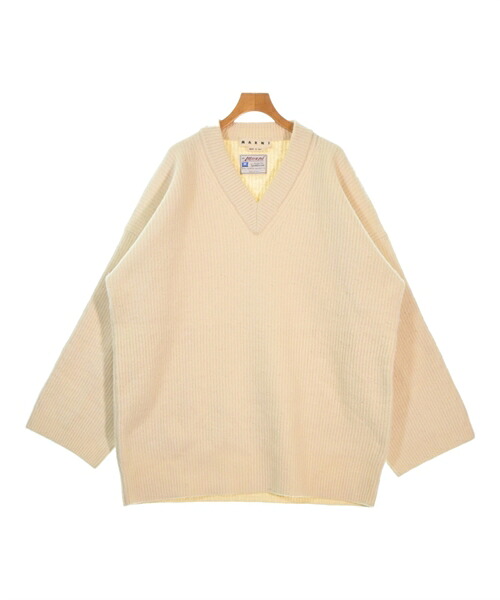 MARNI マルニ編み物・プルオーバー メンズ M 象牙色【中古】【古着】