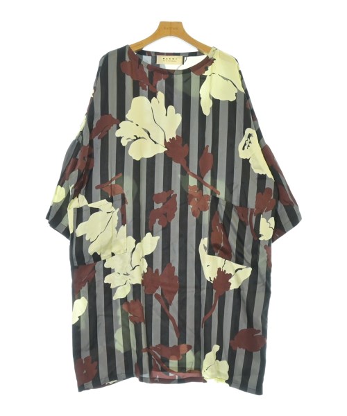 MARNI マルニ衣装 レディース 38(S位) 薄墨色x黒x茶等(総柄)【中古】【古着】