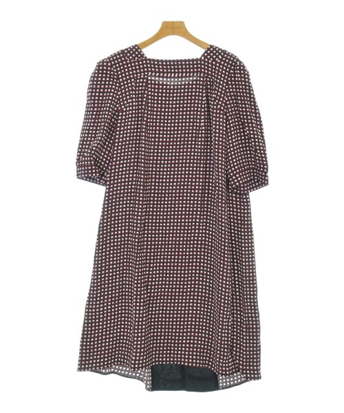 MARNI マルニ衣装 レディース 44(L位) 黒xエンジx白(総柄)【中古】【古着】
