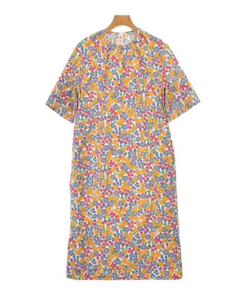MARNI マルニ衣装 レディース 36(XS位) オレンジ色x青x黄等(花柄)【中古】【古着】