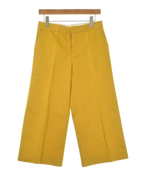 MARNI マルニクロップドパンツ レディース 38(S位) 黄【中古】【古着】