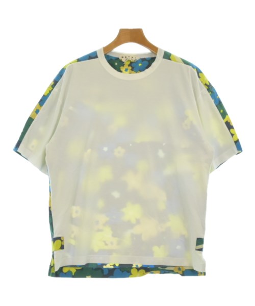 MARNI マルニプルオーバー・カットソー メンズ 44(S位) 白x青x黄等【中古】【古着】