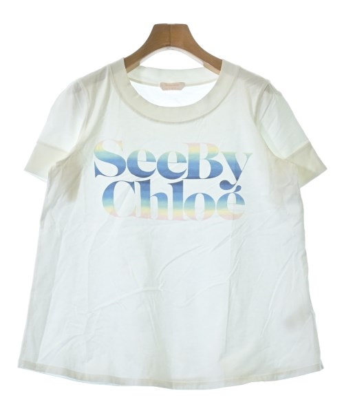 See By Chloe シー　バイ　クロエ Tシャツ・カットソー レディース S 白 【中古】【古着】