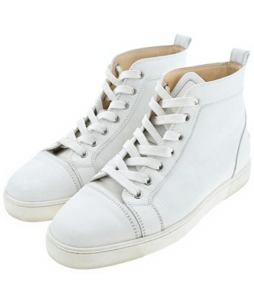 Christian Louboutin クリスチャンルブタン スニーカー メンズ EU39 1/2(24.5cm位) 白 【中古】【古着】