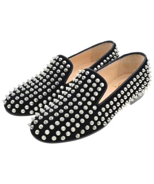 Christian Louboutin クリスチャンルブタンシューズ（その他） レディース EU35 1/2(22cm位) 黒xシルバー【中古】【古着】