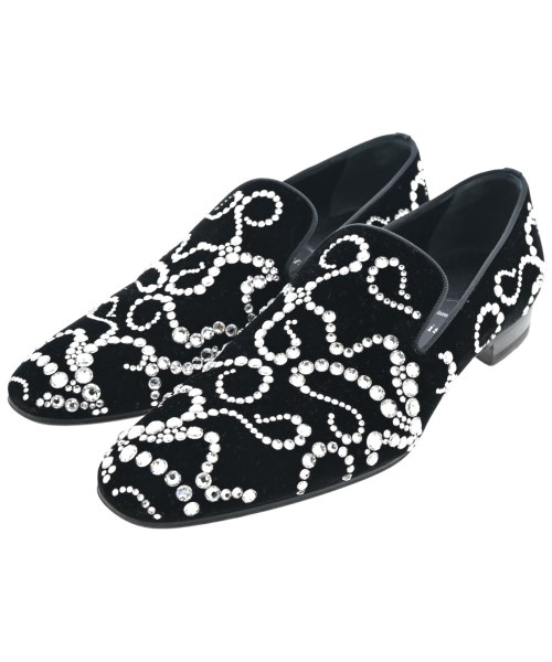 Christian Louboutin クリスチャンルブタンシューズ（その他） メンズ EU40 1/2(25.5cm位) 黒xシルバー【中古】【古着】