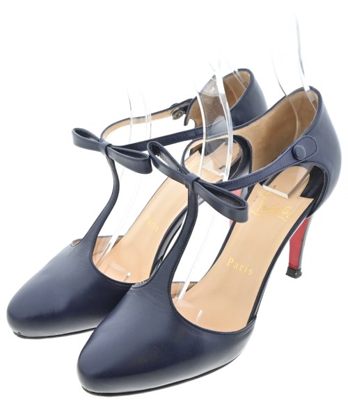 Christian Louboutin クリスチャンルブタンサンダル レディース EU37 1/2(24cm位) 紺【中古】【古着】｜RAGTAG（ブランド古着のラグタグ）