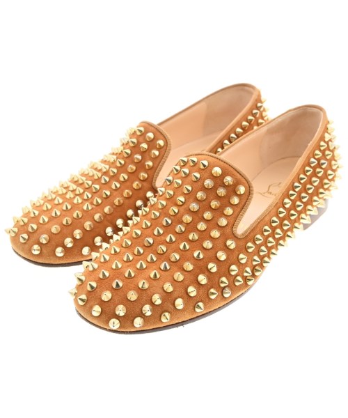 Christian Louboutin クリスチャンルブタンドレスシューズ/置き目毛革 レディース EU36 1/2(23珊位) ベージュ【中古】【古着】