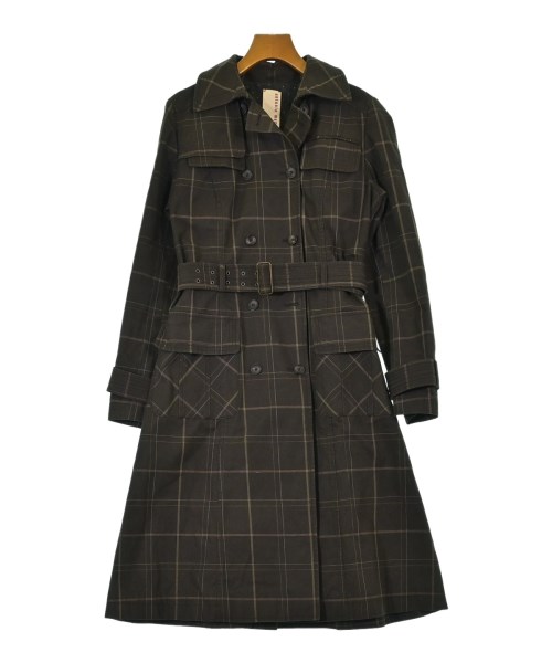 antonio marras アントニオ マラストレンチコート レディース 40(M位) 茶xベージュ等(照合のしるし)【中古】【古着】
