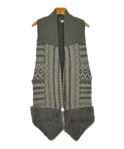 antonio marras アントニオ　マラス ベスト レディース M グレー 【中古】【古着】