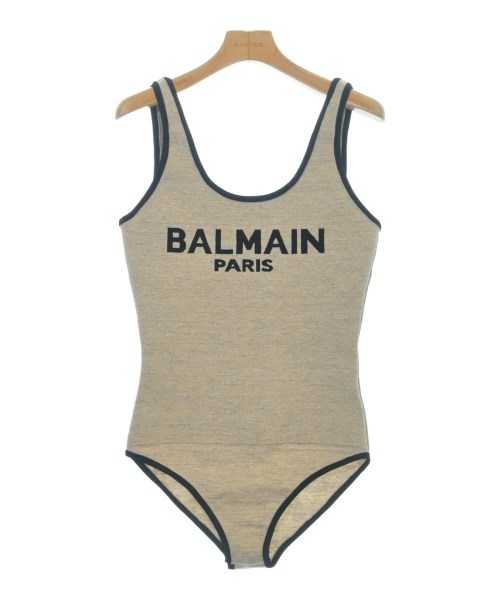 BALMAIN バルマン ニット・セーター レディース 38(S位) ベージュx黒 【中古】【古着】 17,316円