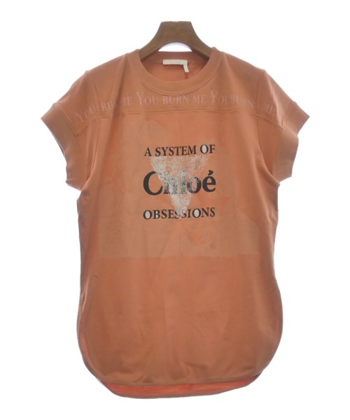 Chloe’/クロエ◇ホース プリント Tシャツ☆半袖『L』白☆コットン　馬 Chloe'/クロエ】ホース プリント Tシャツ☆半袖『L』白☆コットン 馬