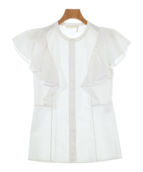楽天市場】Chloe クロエ ブラウス シルク 23春夏 ホワイト 白 38