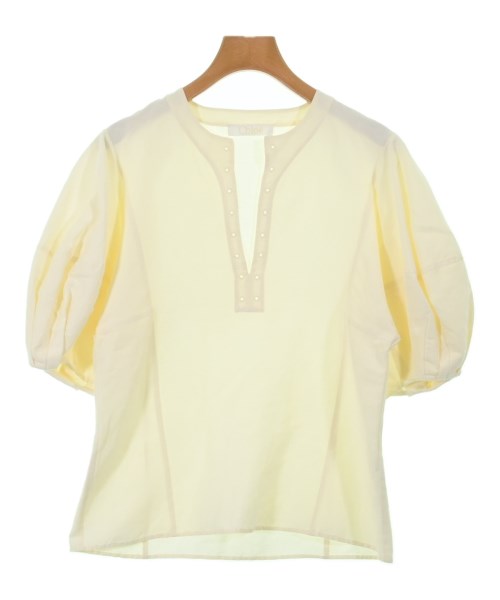 楽天市場】Chloe クロエ ブラウス シルク 23春夏 ホワイト 白 38