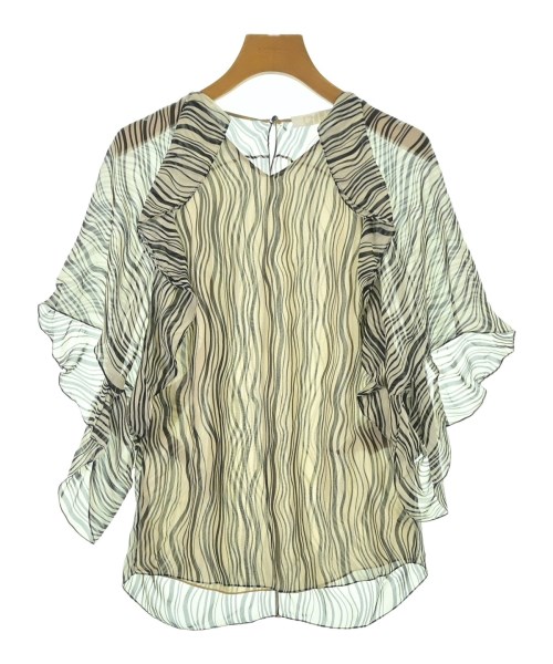 Chloe クロエブラウス レディース 34(XXS位) 白x黒(総柄)【中古】【古着】